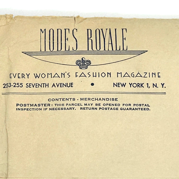 Modes Royale Customized Vintage 1930's 40's?  Pattern #126  Women's Suit Size 12 - Picture 10 of 11